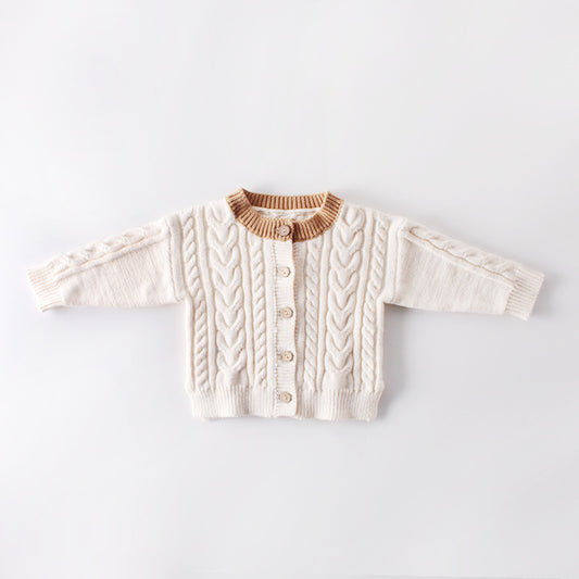 Suéter Tejido Winter Plus para Niños y Niñas - Chaqueta Acogedora de Invierno