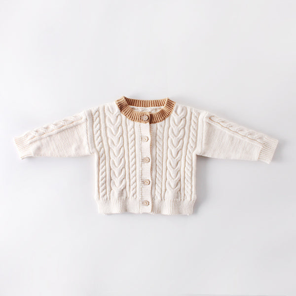 Suéter Tejido Winter Plus para Niños y Niñas - Chaqueta Acogedora de Invierno