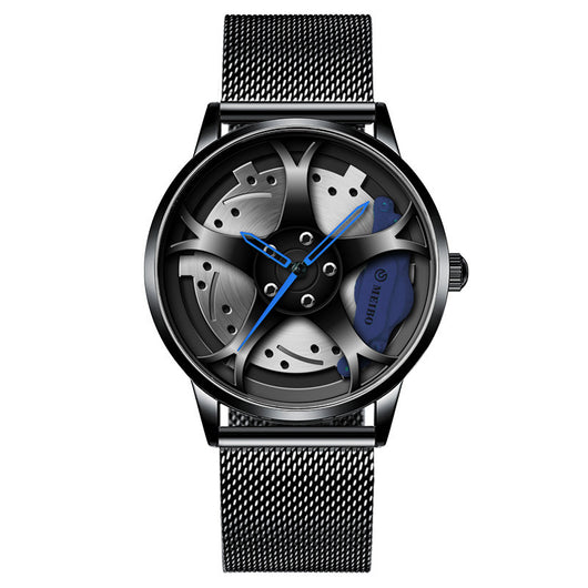 Reloj de Cuarzo Diseño Rueda Hub - Tendencia Coreana - Image 9