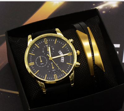 Reloj de Cuarzo para Hombre con Calendario - Elegancia Empresarial
