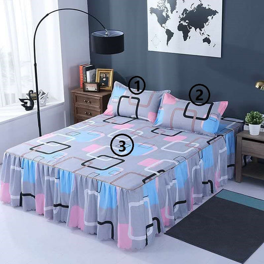 Juego de Cama Completo 3 Piezas: Sábana, Funda de Almohada y Cubrecama Suave - Image 8