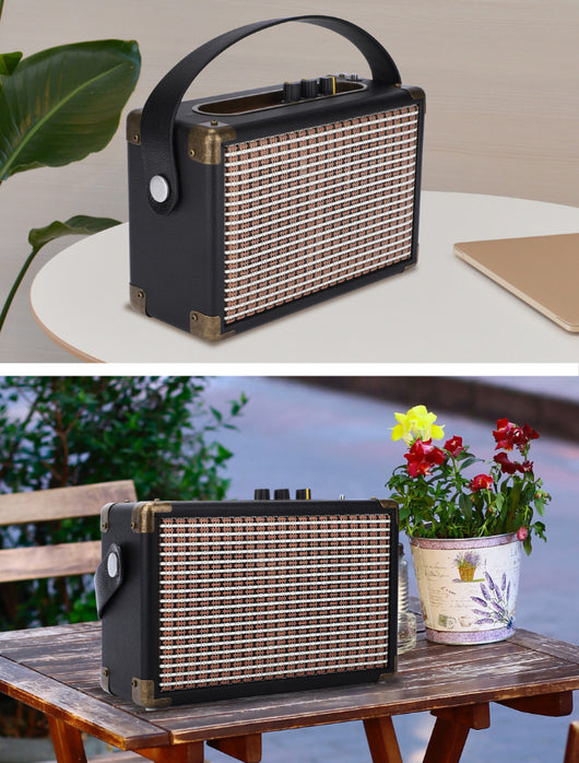 Parlante Bluetooth Retro Multifuncional Portátil - Image 5