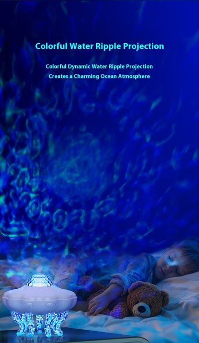 Lámpara Proyector de Agua con Efecto Medusa - Luz Ambiental Hipnotizante - Image 14