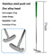 Green Patterned Grip 71 cm