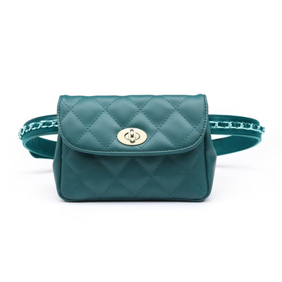 Bolso Crossbody Rombo con Cadena - Perfumero de Moda Compacto - Image 3