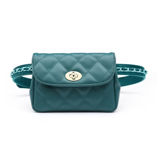 Bolso Crossbody Rombo con Cadena - Perfumero de Moda Compacto - Image 3