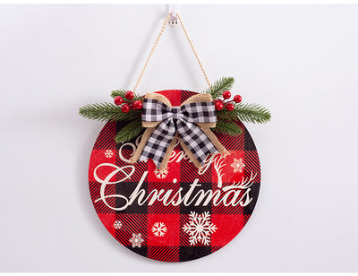 Adornos Navideños de Madera Rústicos con Etiqueta Colgante - Image 15