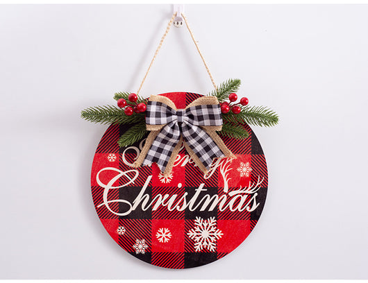 Adornos Navideños de Madera Rústicos con Etiqueta Colgante - Image 15