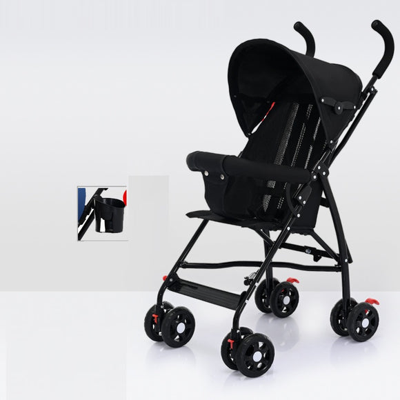 Carrito Plegable Portátil para Bebé - Diseño Compacto y Funcional