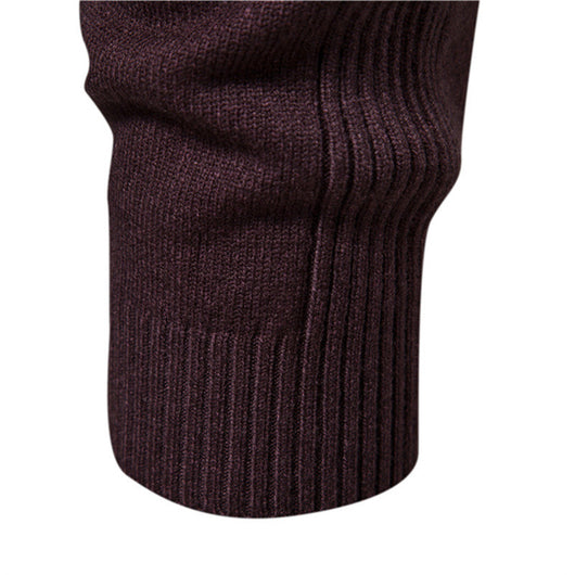 Suéter Slim Fit Cuello Medio Multicolor para Hombre - Image 5