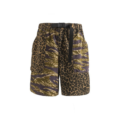 Shorts Cargo Camuflado con Estampado Leopardo - Unisex - Image 5