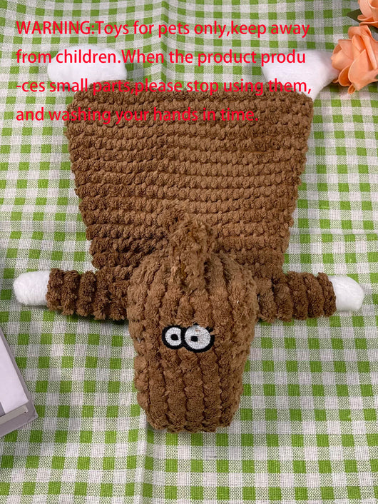Juguete Peluche Interactivo para Mascotas con Sonido y Papel Crujiente - Image 21