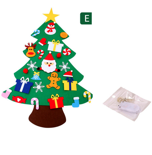 Árbol de Navidad de Fieltro Gigante DIY - Decoración Navideña Interactiva - Image 12