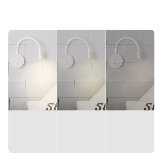 Lámpara de Pared Recargable sin Perforaciones para Mesita de Noche - Image 10
