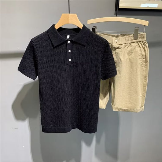 Camiseta Tipo Polo Cuello Solapa - Hombre Verano Versátil - Image 22