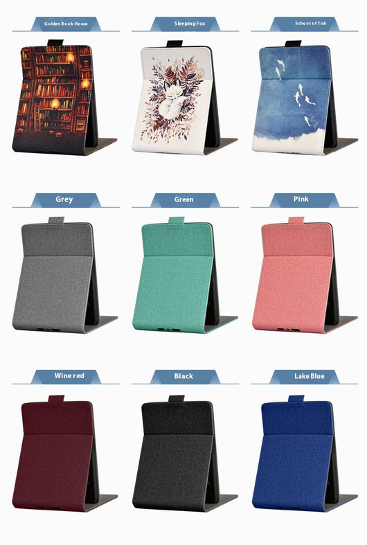 Funda Protectora de Cuero Pintado para Jóvenes - 6 Pulgadas - Image 25
