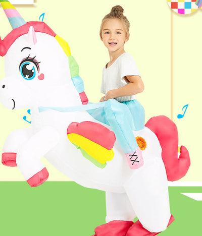 Disfraz Inflable Dragón Corredor para Actividades Familiares - Image 24