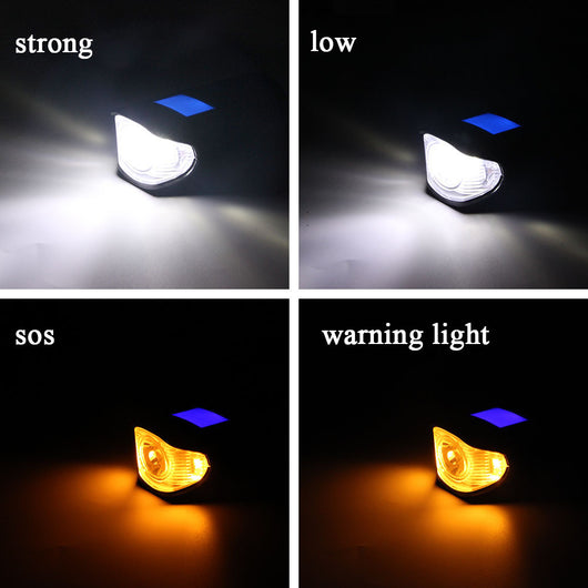 Luz Frontal para Bicicleta USB con Altavoz y Velocímetro - Image 31