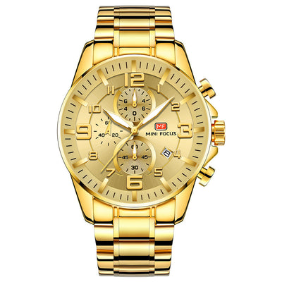 Reloj de Acero Inoxidable Luminoso Resistente al Agua para Hombre - Image 8