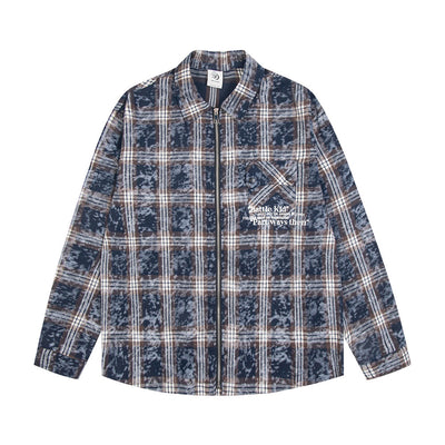 Camisa Cuadros Punk Oversized para Hombre - Image 25