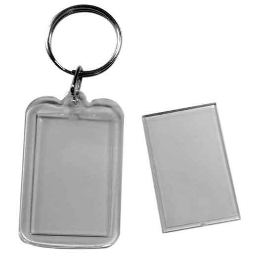 Llavero Acrílico Personalizado con Marco de Foto Transparente
