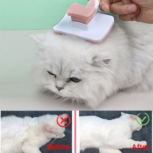 Cepillo Deslanador Automático para Perros y Gatos - Limpieza con Un Clic - Image 6