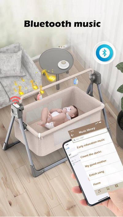 Cuna Inteligente Multifunción con Movimiento Automático - Image 10