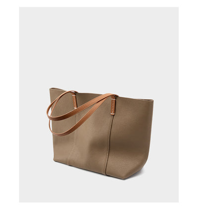 Bolso Tote de Cuero Genuino Hecho a Mano - Bolsa Portátil para Mujer - Image 26