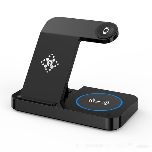 Cargador Inalámbrico Múltiple 4 en 1 - Compatible con Smartphone, Reloj y Auriculares - Image 6
