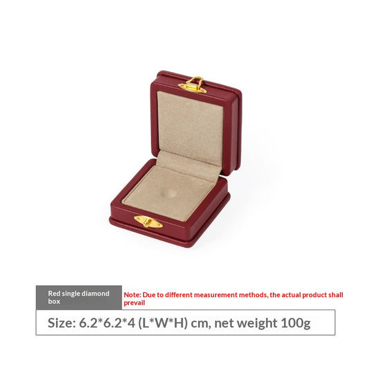 Anillo de Diamante Verde Esmeralda en Cuero Genuino con Caja de Presentación - Image 8