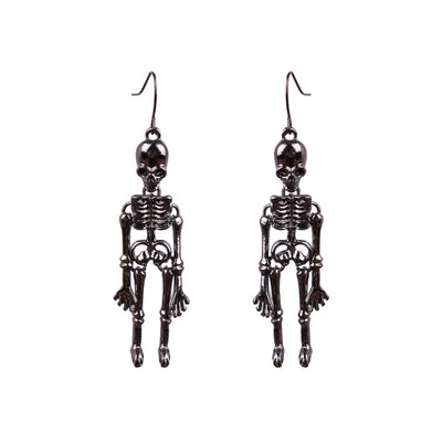 Aretes Calavera Grandes Estilo Europeo Americano para Discoteca - Image 11