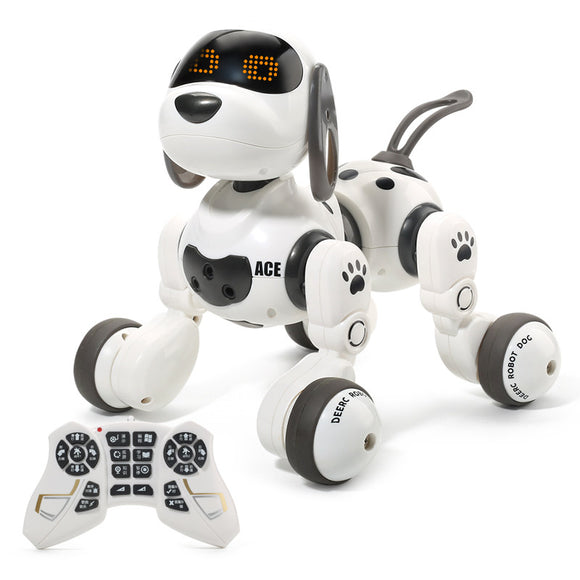 Perro Robot Inteligente con Control Remoto, Caminata Automática y Música