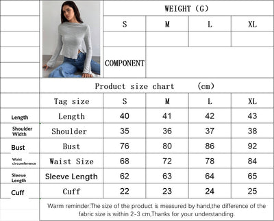 Blusa Base Minimalista de Manga Larga para Mujer - Estilo Sofisticado Rejuvenecedor - Image 7