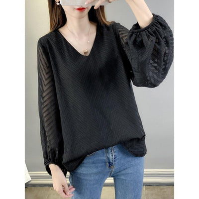 Blusa Chifón Premium Efecto Reductor y Cobertura Abdominal - Image 32