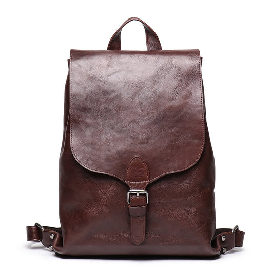 Mochila de Cuero Curtido al Vegetal para Hombre - Image 13
