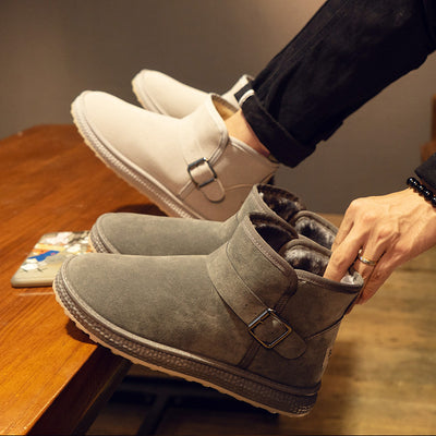 Botas de Nieve para Hombre con Forro de Piel y Suela Antideslizante - Image 12