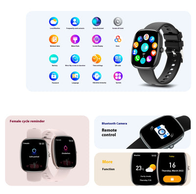 Reloj Inteligente Deportivo S5 con Llamadas Bluetooth y Monitoreo de Salud - Image 20