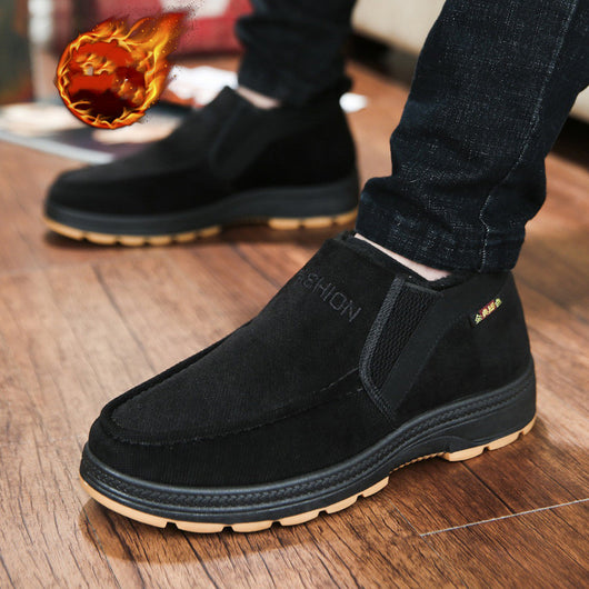 Zapatos Casuales para Hombre con Forro Cálido y Terciopelo - Image 5