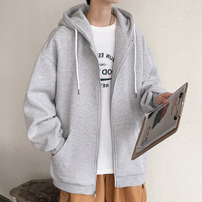 Chaqueta Hoodie Casual con Cierre para Hombre - Image 16