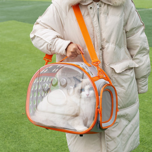 Mochila Transportadora Transparente Tipo Cápsula Espacial para Mascotas - Image 14