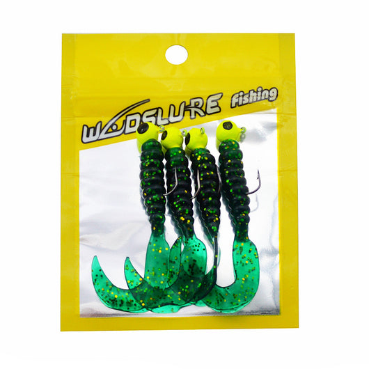 Anzuelo Cabeza Plomada con Cebo Blando Biónico para Pesca - Image 12