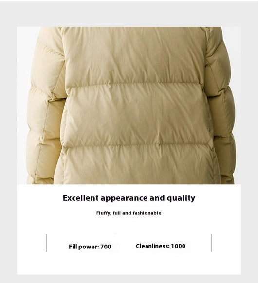 Abrigo Largo Acolchado Extra Largo para Mujer - Chaqueta Térmica Hasta la Rodilla - Image 13