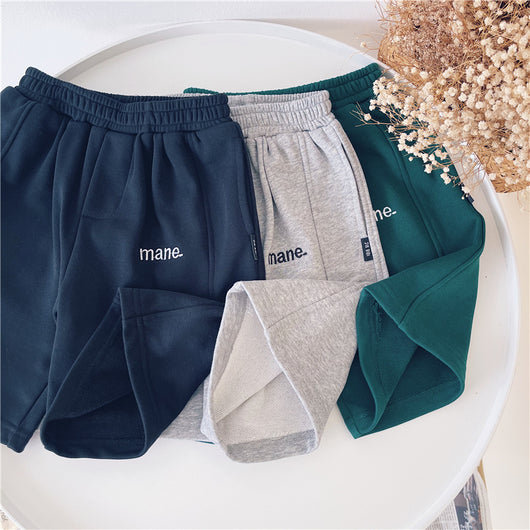 Pantalones Cortos Casuales de Algodón con Cintura Elástica para Niños - Image 6