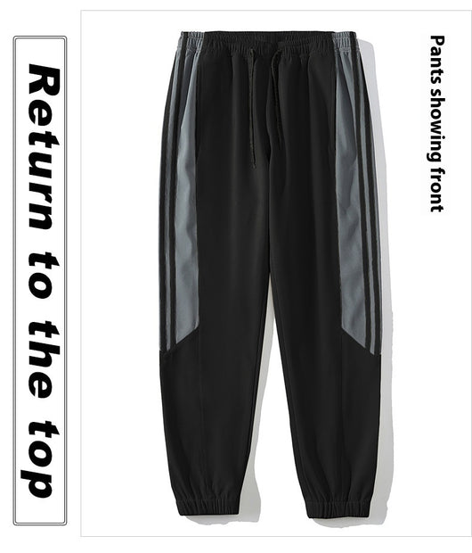 Conjunto Deportivo Casual de 2 Piezas con Cuello Mao para Hombre - Image 20
