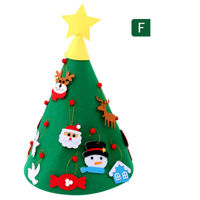 Árbol de Navidad de Fieltro Gigante DIY - Decoración Navideña Interactiva - Image 27
