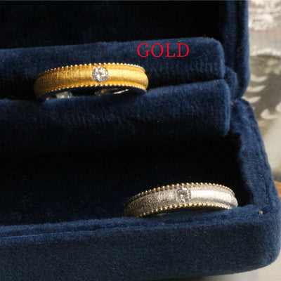 Anillo de Plata 925 Bañado en Oro con Acabado Satinado - Image 3