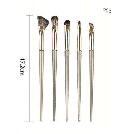 Set de 15 Brochas de Maquillaje Profesional con Flores Estampadas - Image 9