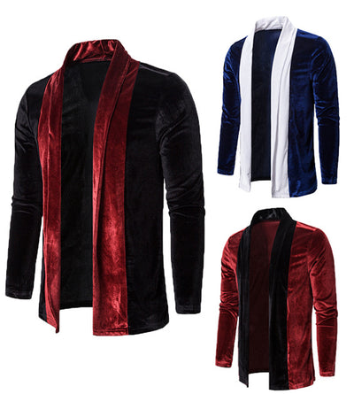 Chaqueta Cardigan Hombre con Detalles de Color - Estilo Personalizado - Image 12