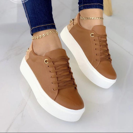 Tenis Blancos Casuales para Mujer - Comodidad Diaria - Image 5