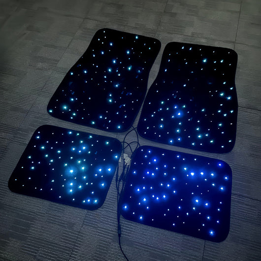 Tapete Luminoso para Auto con Diseño de Flores de Aliento de Bebé - Image 16